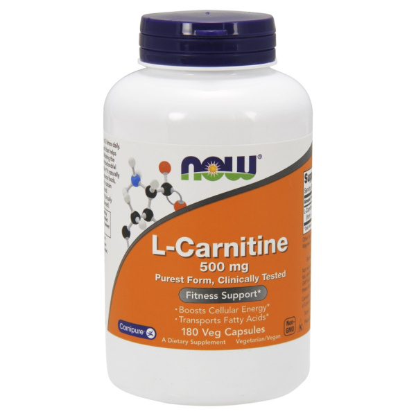 L-Carnitine, 500mg - 180 vcaps