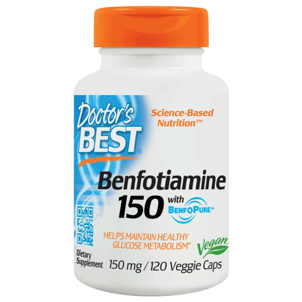Benfotiamine with BenfoPure. 150mg - 120 vcaps