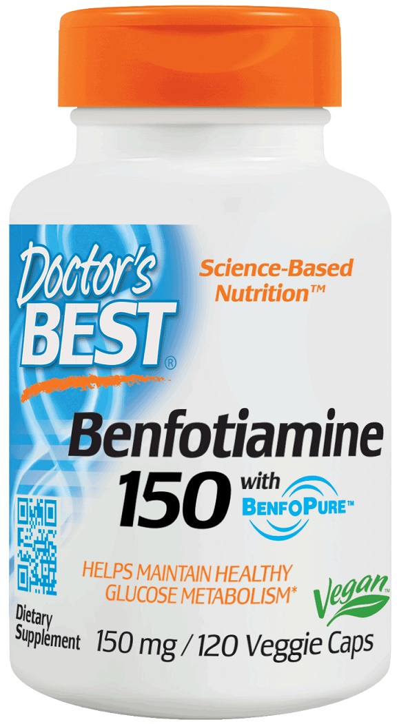 Benfotiamine with BenfoPure. 150mg - 120 vcaps