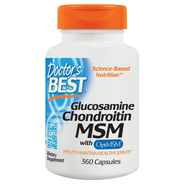 Glucosamine Chondroitin MSM with OptiMSM - 360 caps