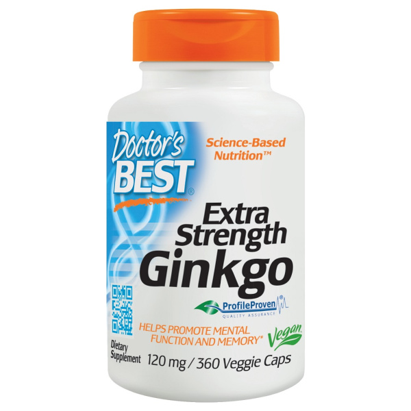 Extra Strength Ginkgo, 120mg - 360 vcaps