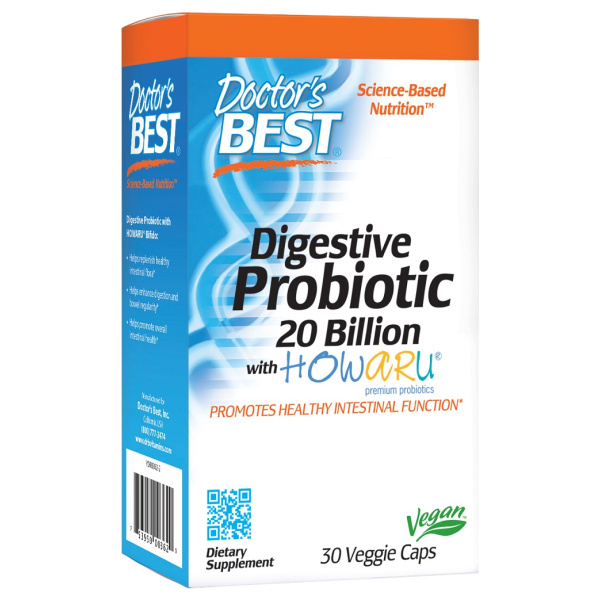 Digestive Probiotic. 20 Billion CFU - 30 vcaps