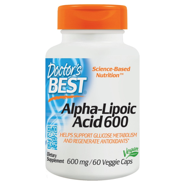 Alpha-Lipoic Acid, 600mg - 60 vcaps