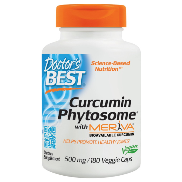 Curcumin Phytosome, 500mg - 180 vcaps