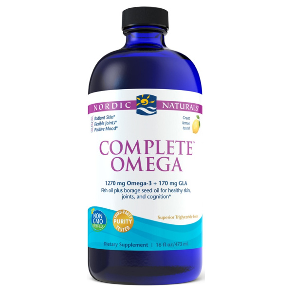 Complete Omega, 1270mg Lemon - 473 ml.