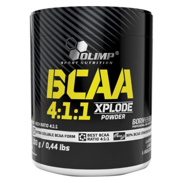 BCAA 4:1:1 Xplode, Fruit Punch - 200g