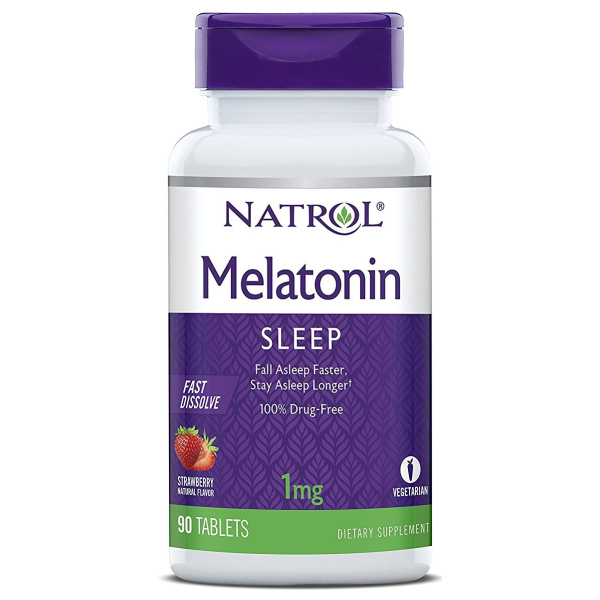 Melatonin Fast Dissolve, 1mg - 90 tabs