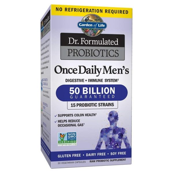 Dr. Formulated Probiotics Once Daily Men's - 30 vcaps