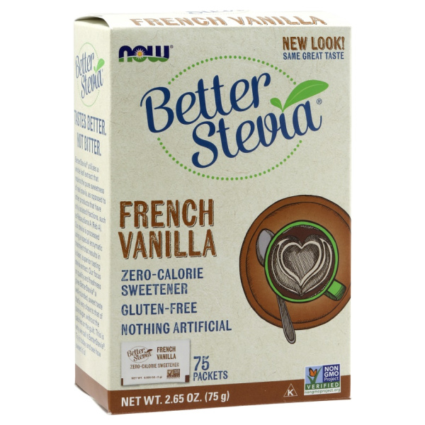 Better Stevia Packets, French Vanilla - 75 packets