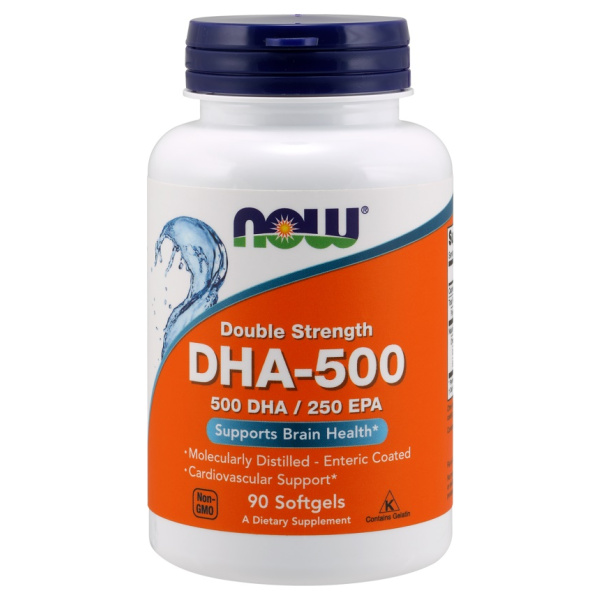 DHA-500, 500 DHA / 250 EPA - 90 softgels