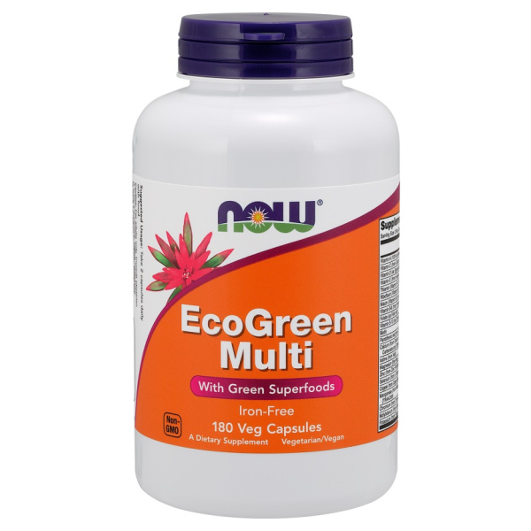 Green Multi, Iron Free - 180 vcaps