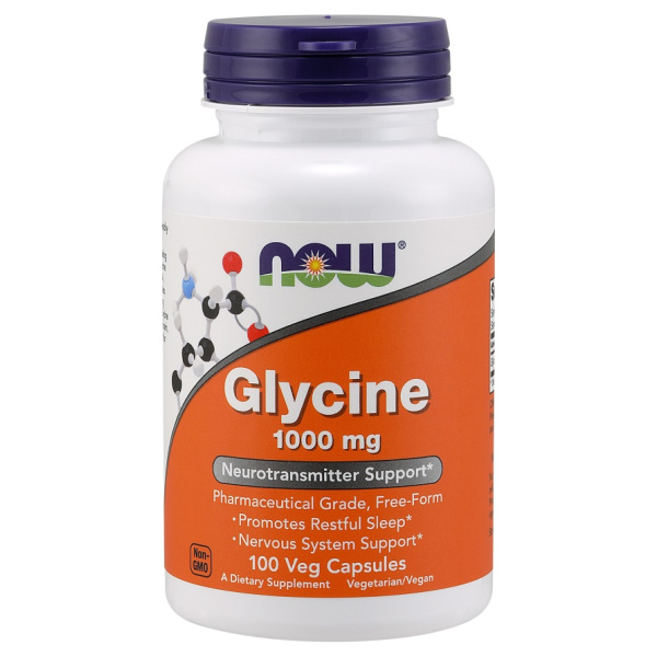 Glycine, 1000mg - 100 vcaps