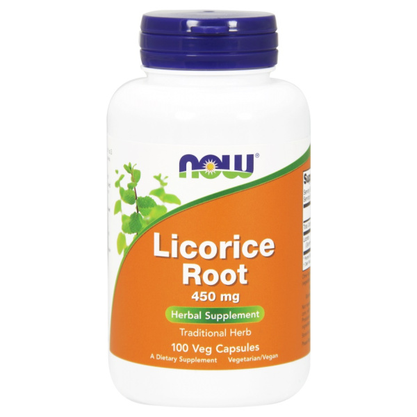 Licorice Root, 450mg - 100 vcaps