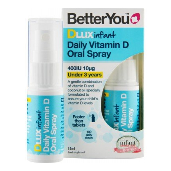 DLux Infant Daily Vitamin D Oral Spray - 15 ml.