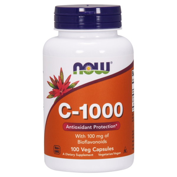 Vitamin C-1000 with 100mg Bioflavonoids - 100 vcaps