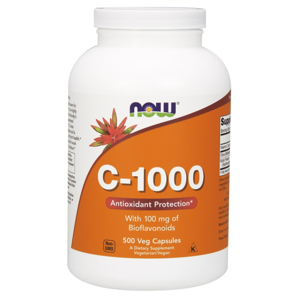 Vitamin C-1000 with 100mg Bioflavonoids - 500 vcaps