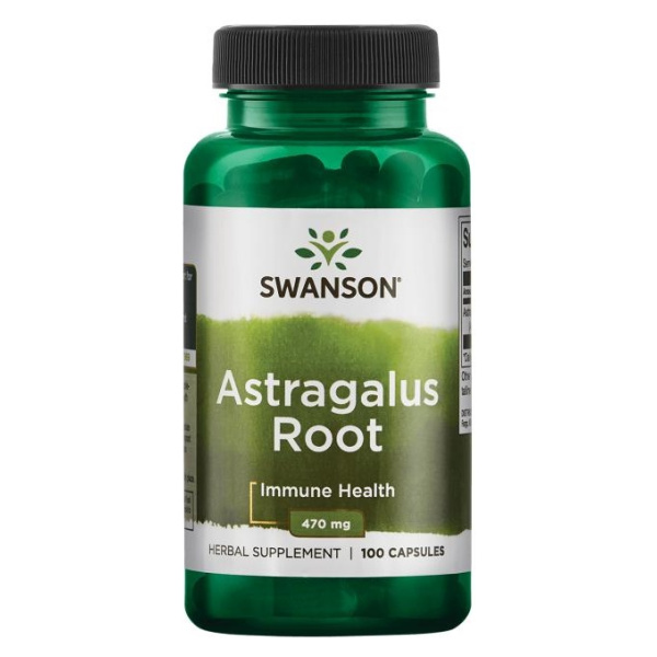 Astragalus Root, 470mg - 100 caps