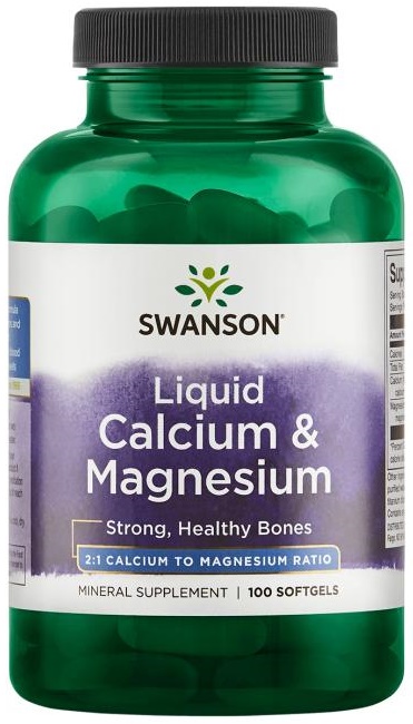Liquid Calcium & Magnesium - 100 softgels