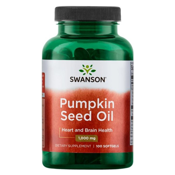 Pumpkin Seed Oil, 1000mg - 100 softgels
