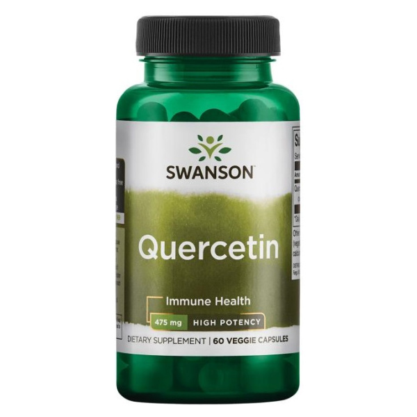 Quercetin, 475mg High Potency - 60 vcaps