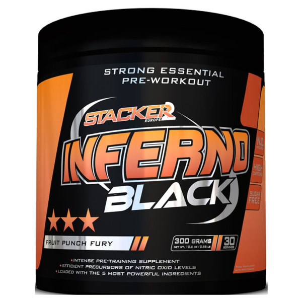 Inferno Black, Fruit Punch Fury - 300g