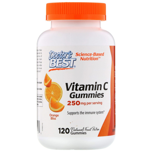 Vitamin C 250 mg. Orange Bliss - 120 gummies