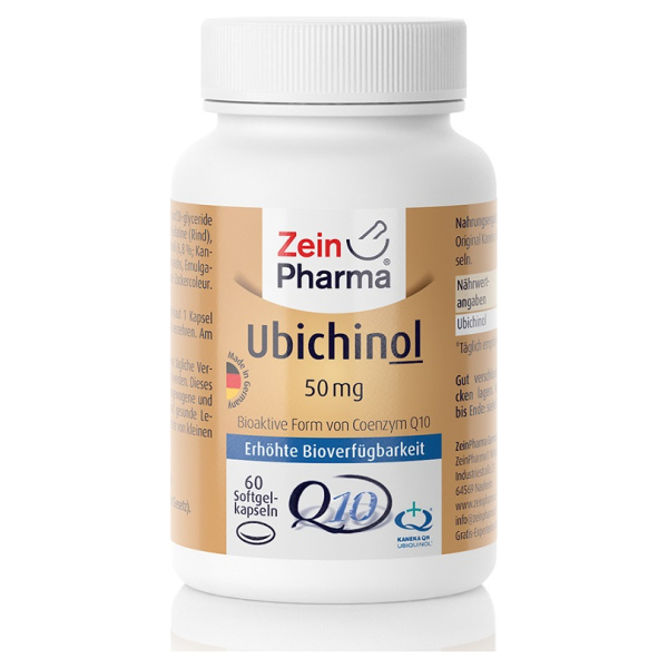 Ubiquinol, 50mg - 60 caps