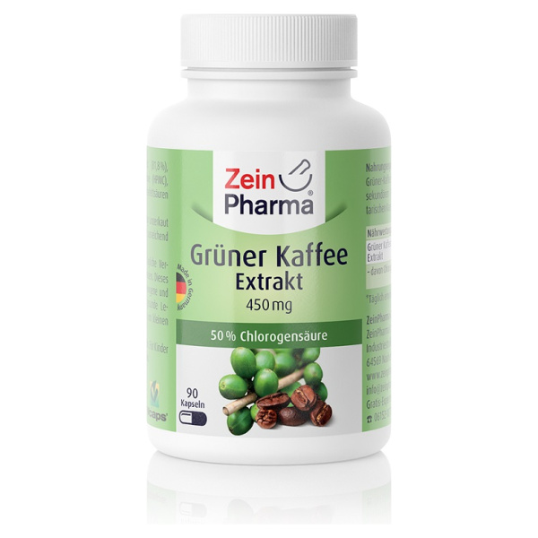 Green Coffee Extract, 450mg - 90 caps
