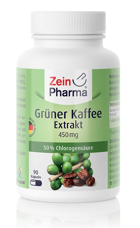Green Coffee Extract, 450mg - 90 caps