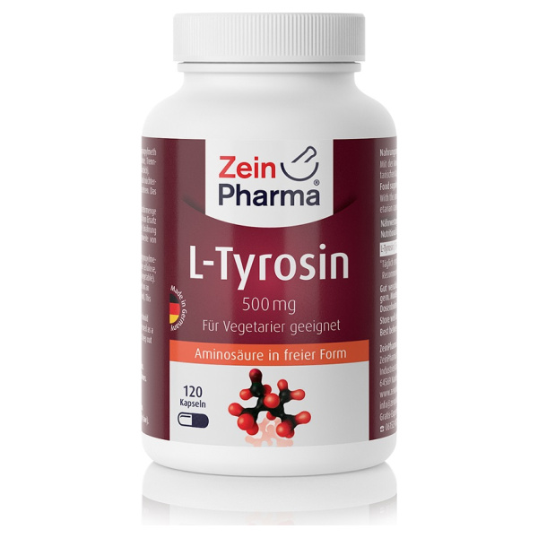 L-Tyrosine, 500mg - 120 caps