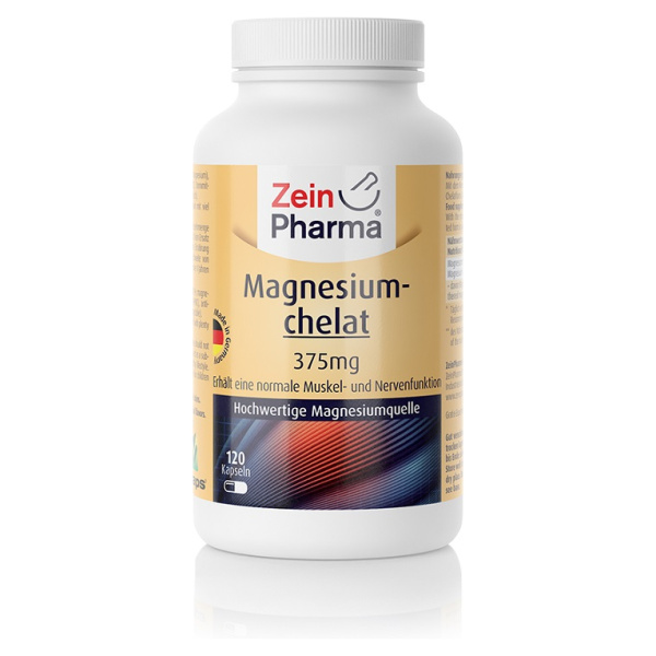 Magnesium Chelate, 375mg - 120 caps