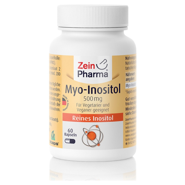 Myo-Inositol, 500mg - 60 caps