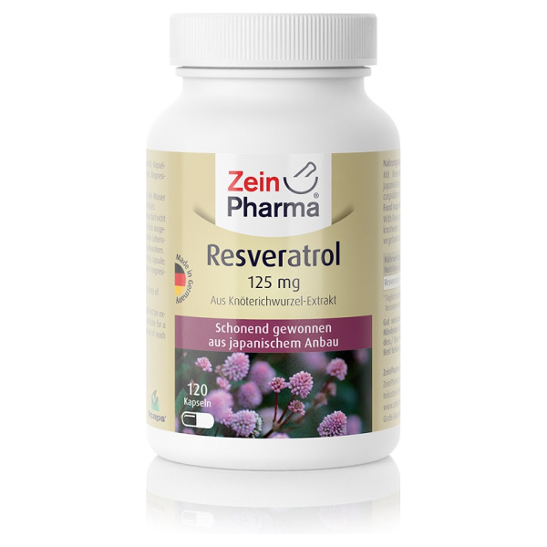 Resveratrol, 125mg - 120 caps