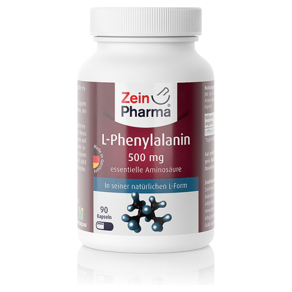 L-Phenylalanine, 500mg - 90 caps