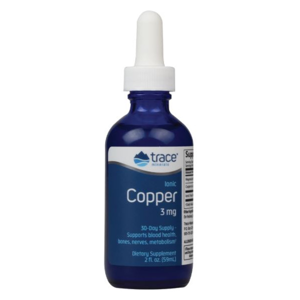 Ionic Copper, 3mg - 59 ml.