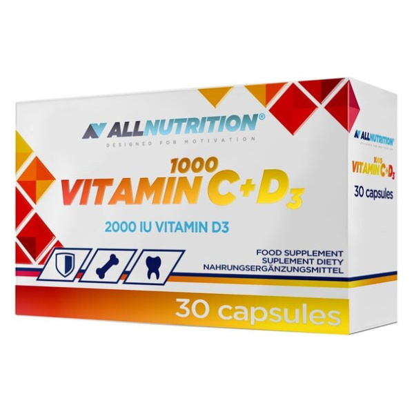 Vitamin C 1000 + D3 - 30 caps