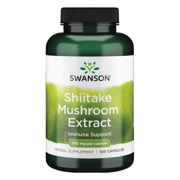 Shiitake Mushroom Extract, 500mg - 120 caps