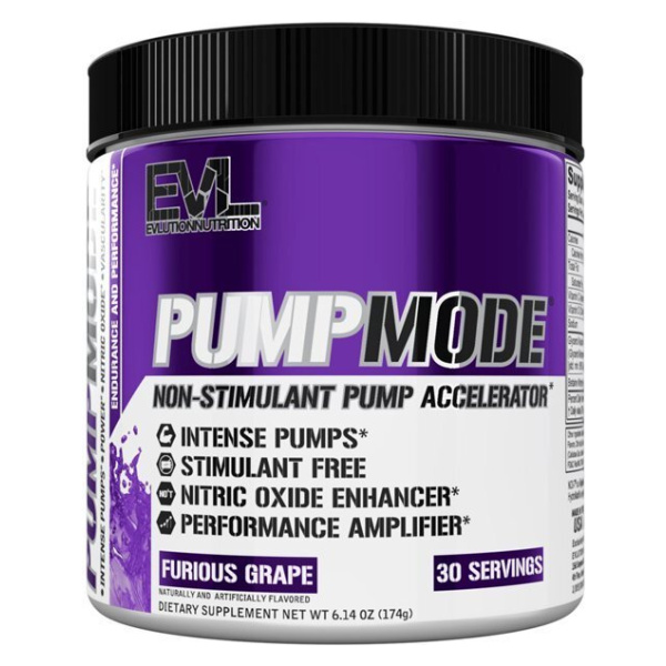 PumpMode Powder, Furious Grape - 174g