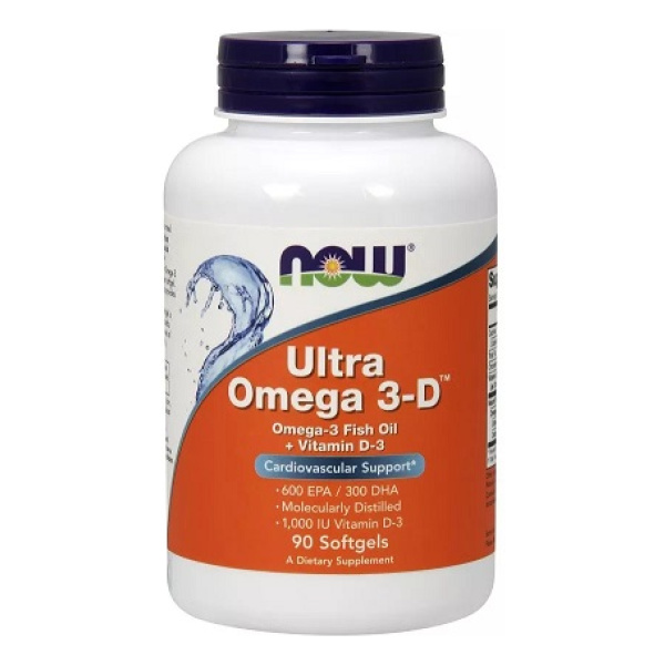 Ultra Omega 3-D with Vitamin D-3 - 90 softgels