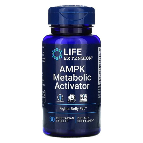 AMPK Metabolic Activator - 30 vegetarian tabs