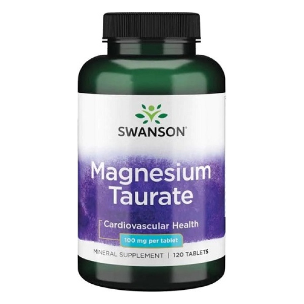 Magnesium Taurate, 100mg - 120 tablets