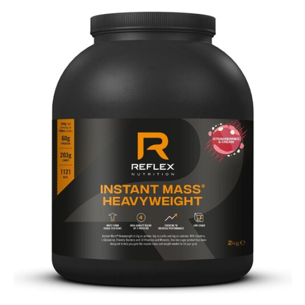 Instant Mass Heavyweight, Strawberries & Cream - 2000g