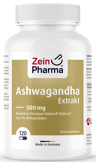 Ashwagandha Extract, 500mg - 120 caps