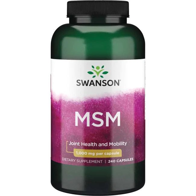 MSM, 1000mg - 240 caps