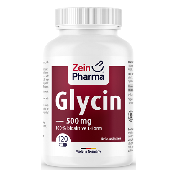 L-Glycine, 500mg - 120 caps