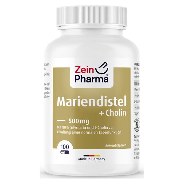 Milk Thistle + Choline, Liver Complex - 100 caps