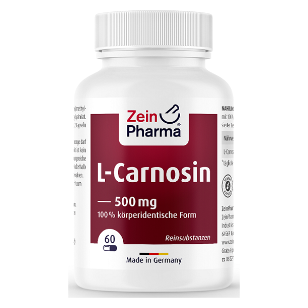 L-Carnosine, 500mg - 60 caps