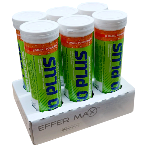 Iso Plus Effervescent, Orange - 6 x 10 tabs