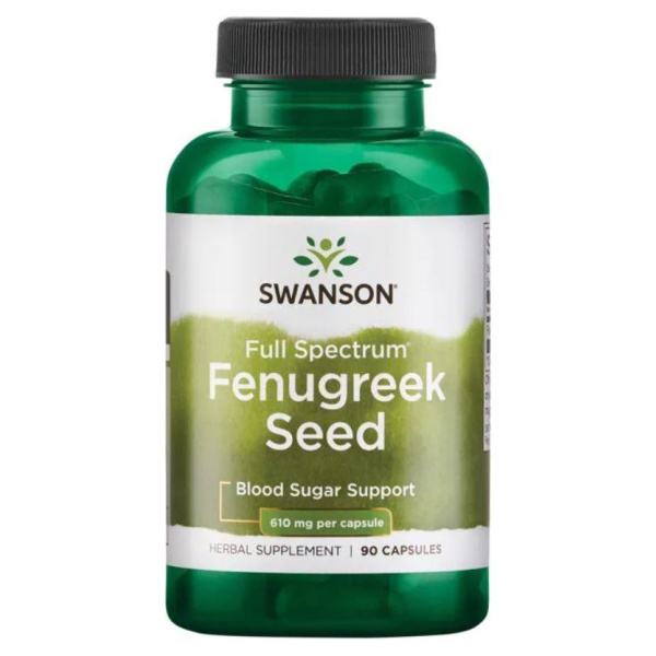 Fenugreek Seed, 610mg - 90 caps