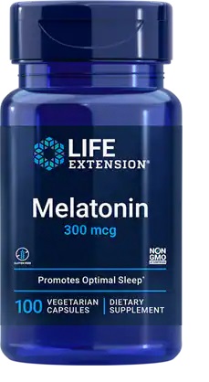 Melatonin, 300mcg - 100 vcaps